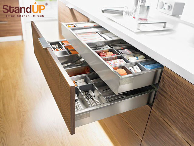 Lựa chọn kích thước phụ kiện tủ bếp chuẩn sẽ đảm bảo cao về công năng sử dụng, tính thẩm mĩ