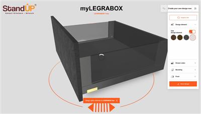 Hệ thống ray hộp myLEGRABOX 3